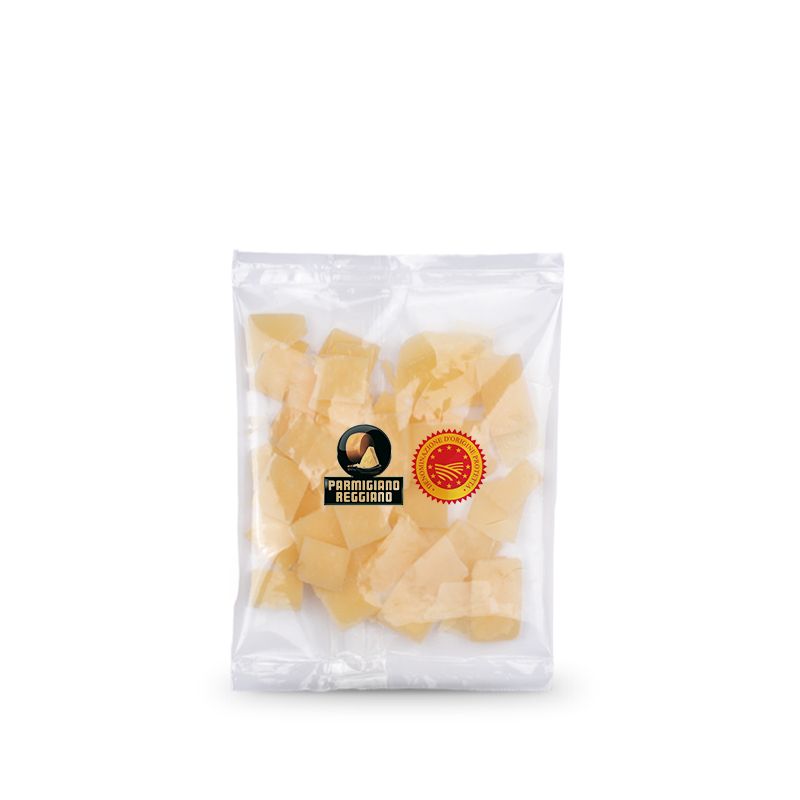 PDO Parmigiano Reggiano Flakes in Single Serving Packs 10g 20g 150g