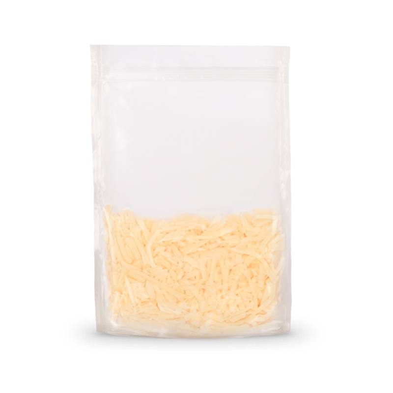 Italian Cheese in Julienne Strips in Standup Sachets
