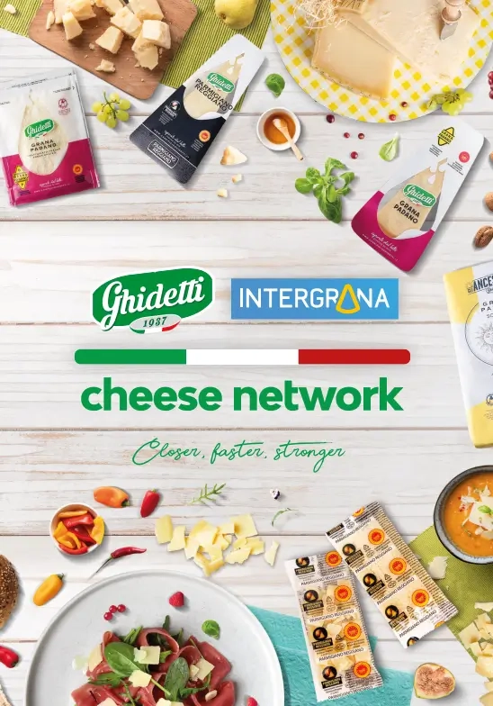 Rete casearia Intergrana e Ghidetti che collaborano per garantire alta qualita'